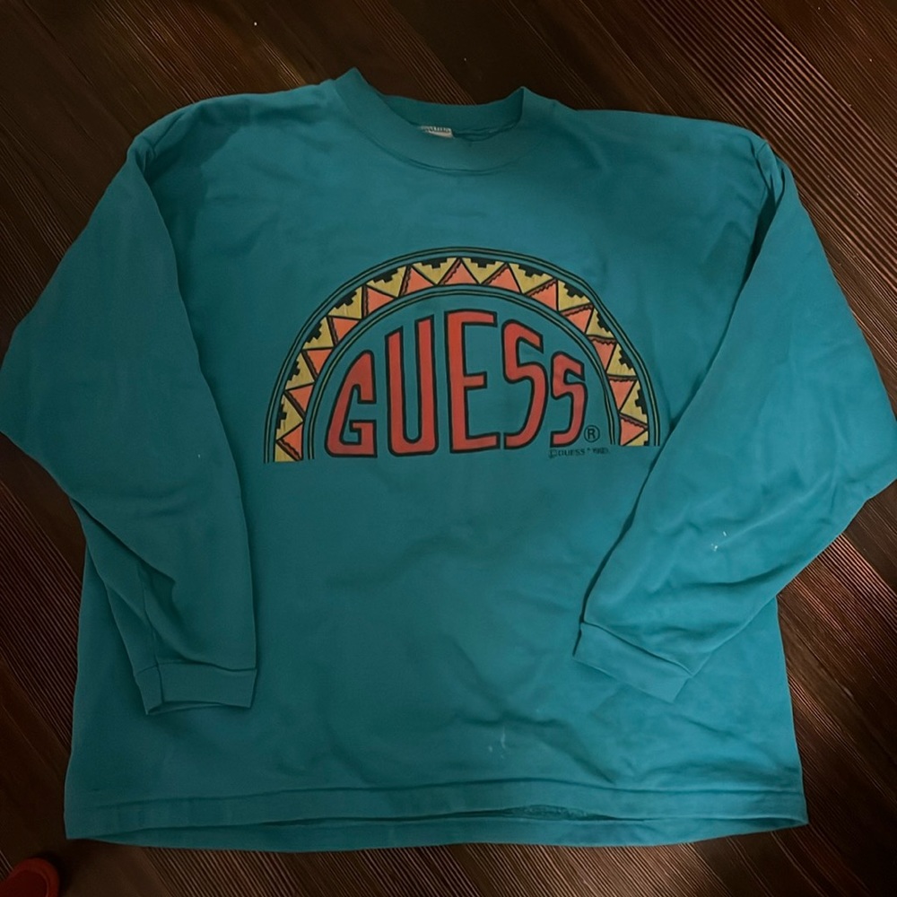 Vintage geuss sweatshirt